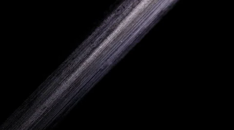 SHARPENING A KNIFE ON A STEEL Stock Footage 56766762