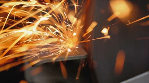 Sharpening of metal products. Stock Footage 67578298