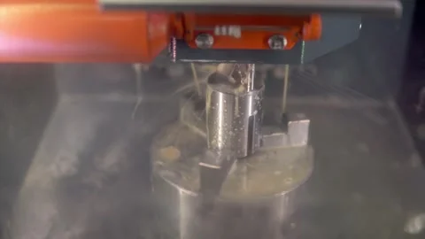 Sharpening the parts by CNC machine. For the tool in automatic Video stock 201820346