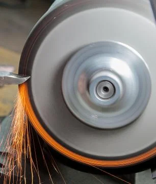 Sharpening Stock-Fotos