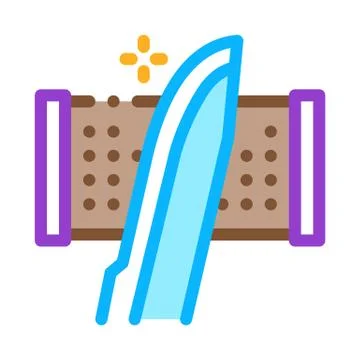 Sharpening Tool Icon Vector Outline Illustration Stock Illustration