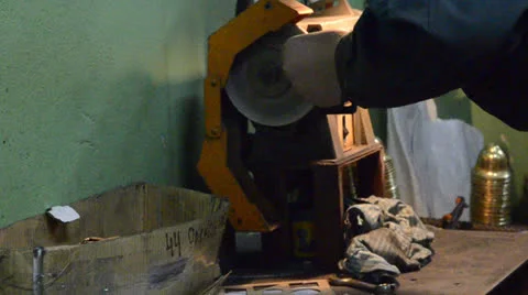 Sharpening tools Stock Footage 23226385