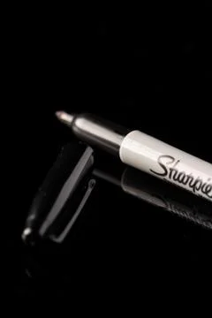 SHARPIE permanent marker pen Stock Photos