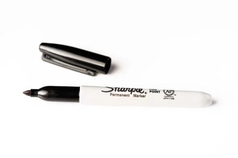 SHARPIE permanent marker Stock Photos