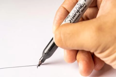 SHARPIE permanent marker Stock Photos