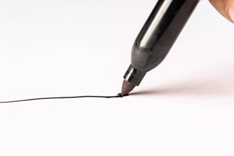 SHARPIE permanent marker Stock Photos