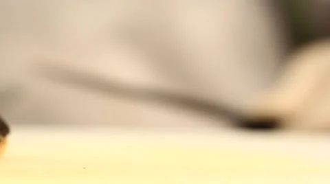 Sharping Knife and Salmon Fillet Stock Footage 49498919