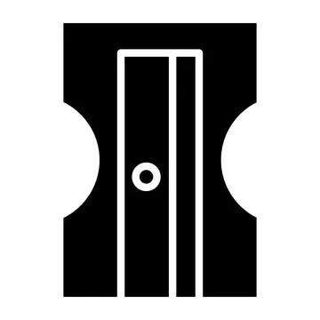 Sharpner Vector Icon Design Illustration Stock Illustration