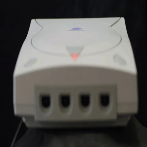 Sharpness relocation on an active 128-bit console Video stock 69704756