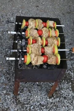 Shashlik-2 Stock Photos