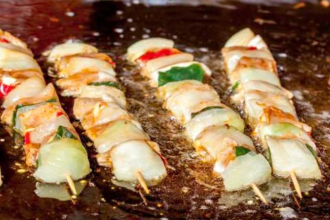 Shashlik Foto stock