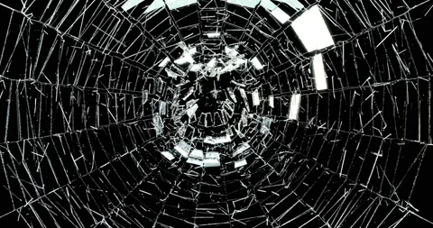 shattering glass wallpaper