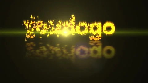 Shatter text version 2 Stock After Effects