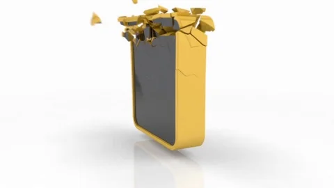 Shattered Cube Logo Reveal Stock After Effects