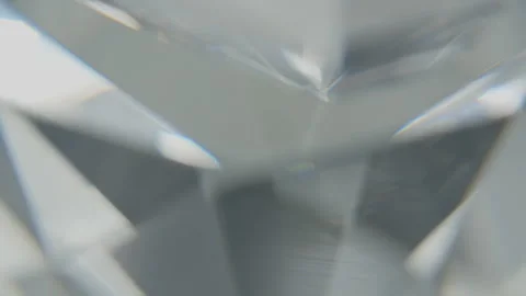 Shattered Glass Rainbow Diamond Pattern Stock Footage 311762440