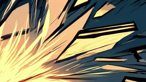 Shattered Grain Layer for Abstract Design Stock Footage 309440456