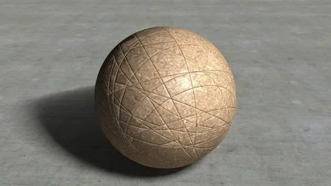 Shattered Sphere Ball Puzzle Fragments 3D Model