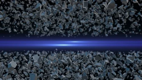 The shatters and lines Stock Footage 74116142