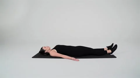 Shavasana (Corpse Pose) Stock Footage 314185983