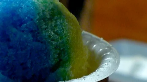 Shave Ice Stock Footage 105195982