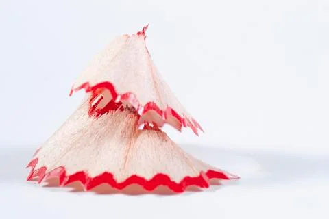 Shaved pencil Stock Photos