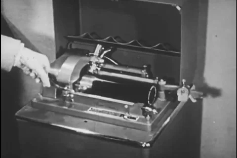A shaver machine is serviced, oiled and cleaned and shavings are emptied from a Stock Footage 99669020
