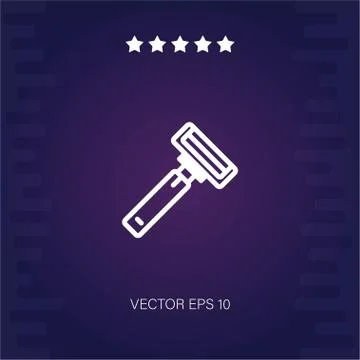 Shaver vector icon Stock Illustration