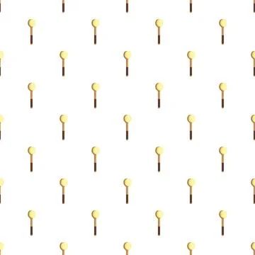 Shaving brush hygiene tools seamless pattern Stock Illustration