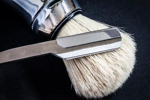 Shaving brush Stock Photos