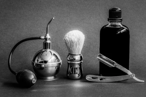 Shaving brush Stock Photos