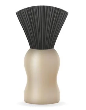 Shaving brush vector illustration Stock Illustration