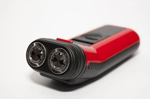 Shaving machine on white background.. Stock Photos