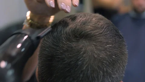 Shaving Process Stock Footage 95034023