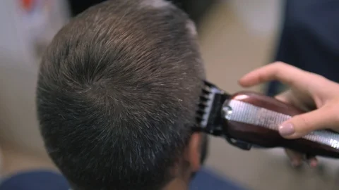 Shaving Process Stock Footage 95034048