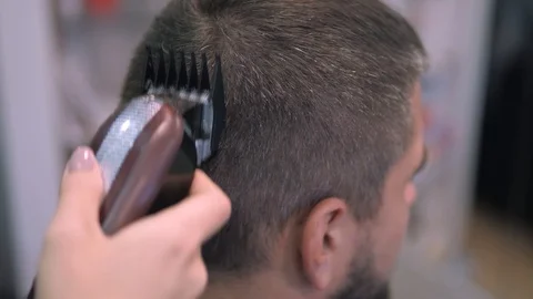 Shaving Process Stock Footage 95034071