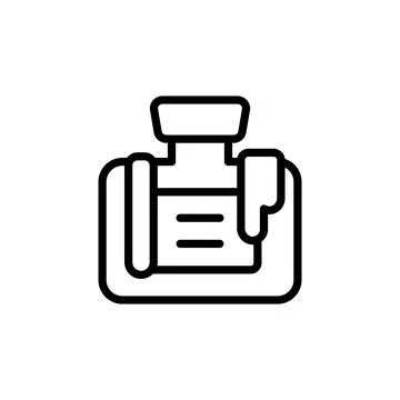 Shaving razor icon. Simple line, outline vector elements of cultural activities 스톡 일러스트