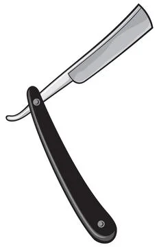 Shaving razor Stock Illustration