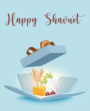 Shavuot Day Stock Illustration