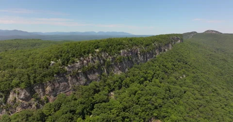 Shawangunk Ridge Pullout Wide Stock Footage 329893308