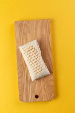 Shawarma on the board. Stock Photos