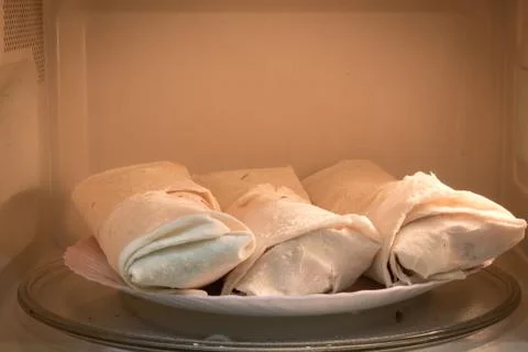 Shawarma closeup Foto stock