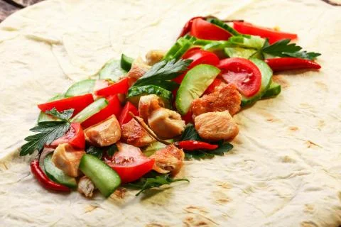 Shawarma Stock Photos