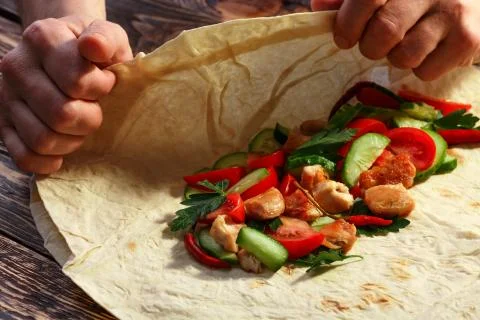 Shawarma Stock Photos