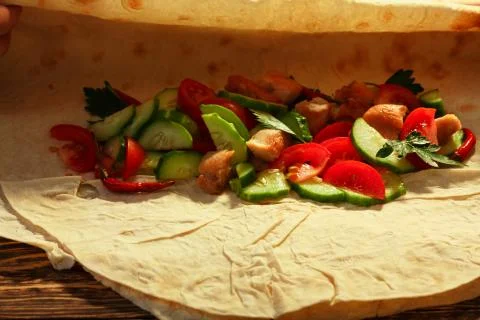 Shawarma Stock Photos