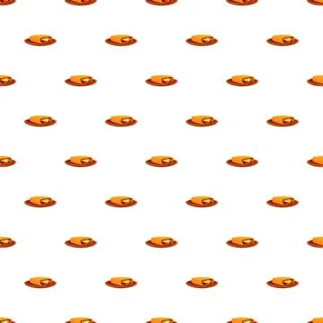 Shawarma wraps seamless pattern background for fast food design Stock Illustration