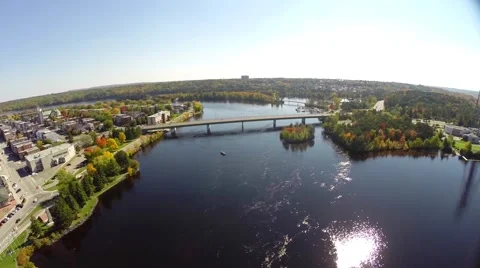 Shawinigan 2 Quebec, Canada Vídeos de archivo 61066292