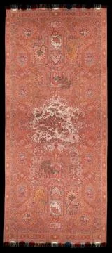Shawl ca. 1855 Attributed to Anthony Berrus When the punch-card system of t.. Foto stock