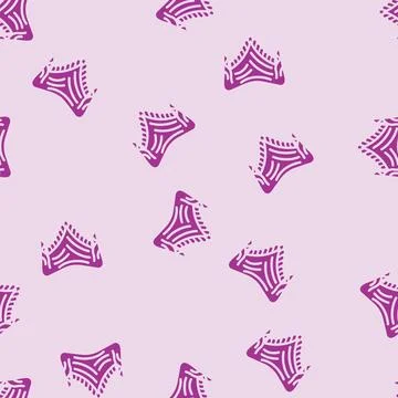 Shawl knitting wool glyph vector seamless pattern Stockillustratie