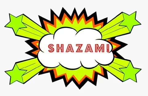 Shazam! Comic Bubble Text Animation 스톡 동영상 255059199