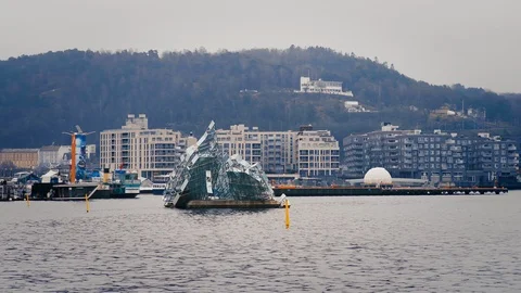 She Lies Oslo Stock Footage 124744813